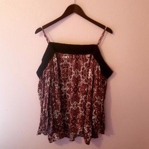 Maurices off the shoulder plus size shirt.